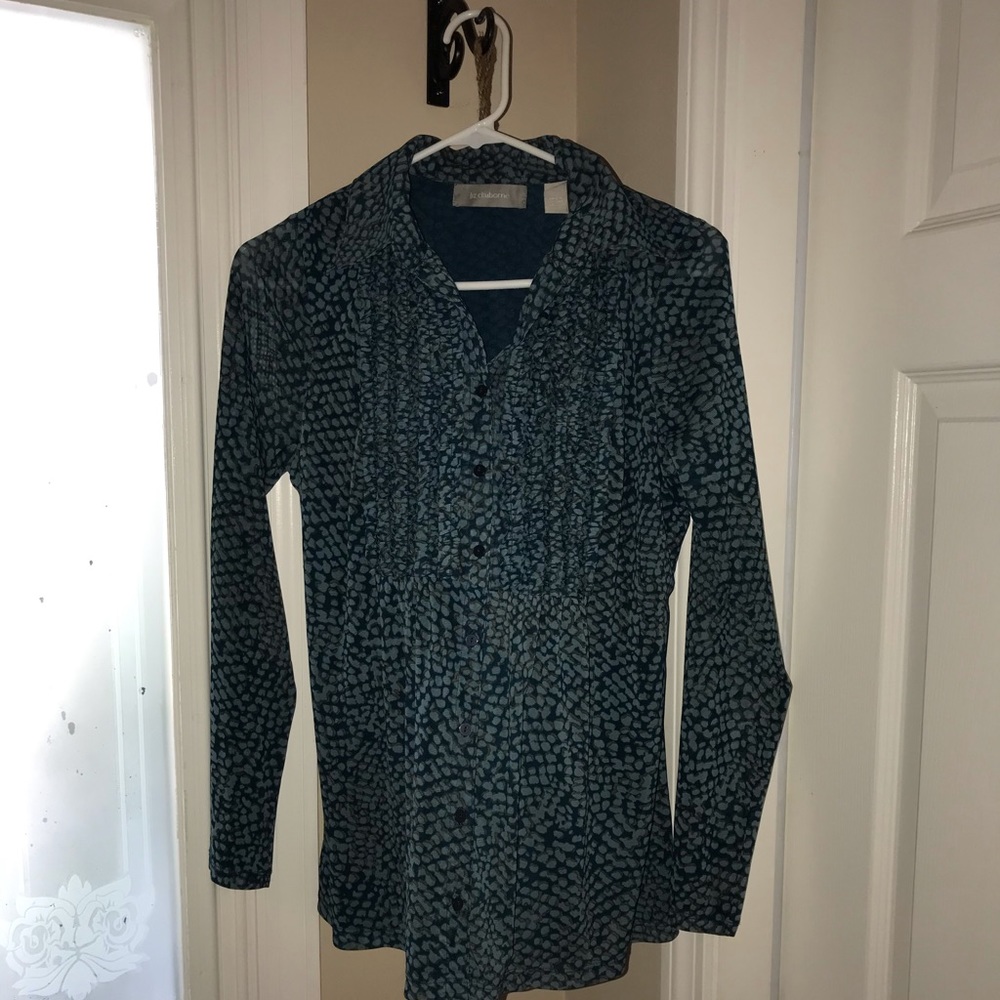Liz Claiborne Tunic Style Blouse